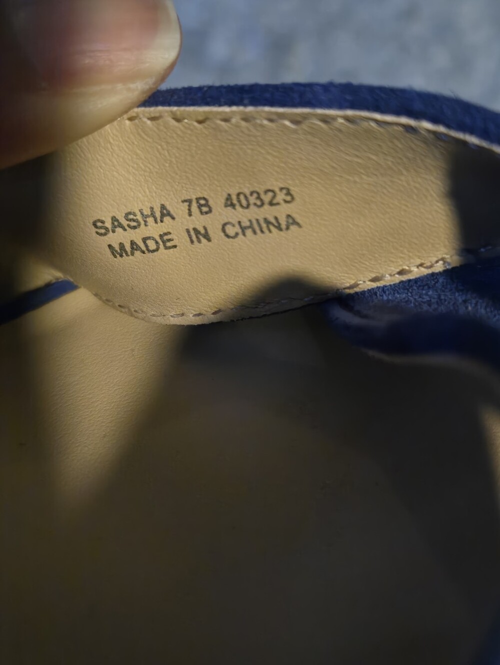 Ralph Lauren Blue Suede Crisscross Ankle Strap Espadrille Sandals - Picture 8 of 8